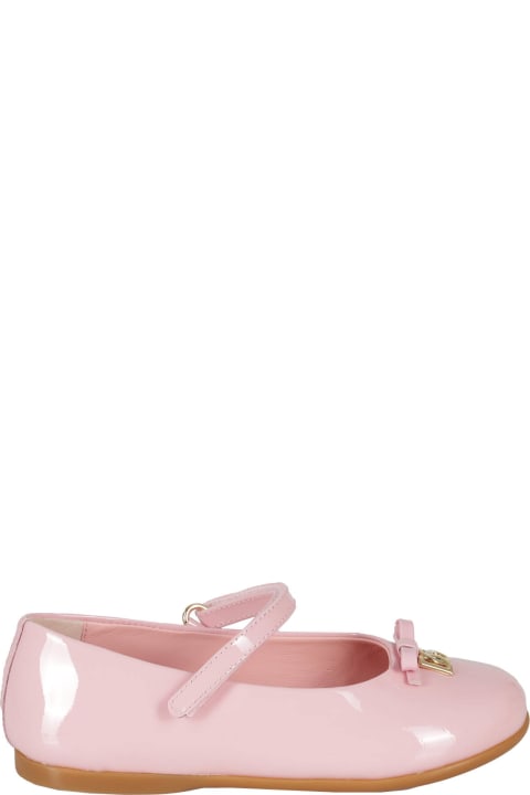 Dolce & Gabbana Shoes for Girls Dolce & Gabbana Ballerina Vernice