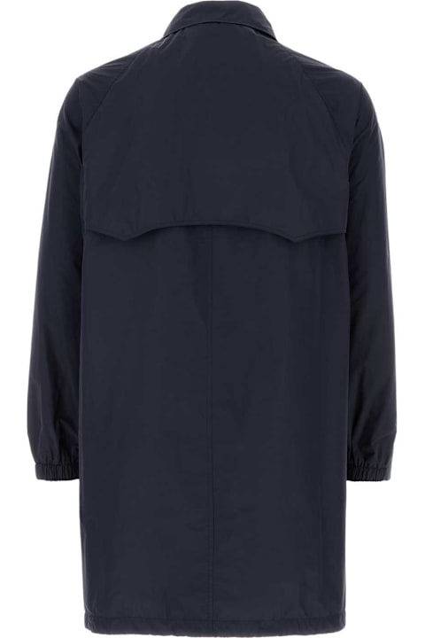 Paltò for Women Paltò Blue Polyester Pierangelo Overcoat