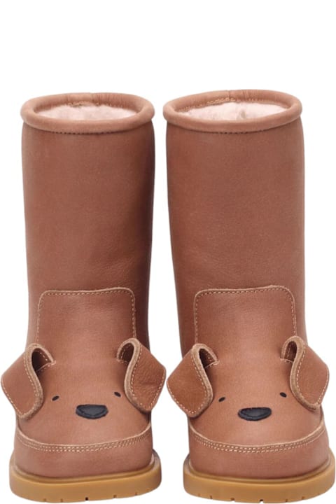 Donsje Shoes for Girls Donsje Donsje Boots Brown