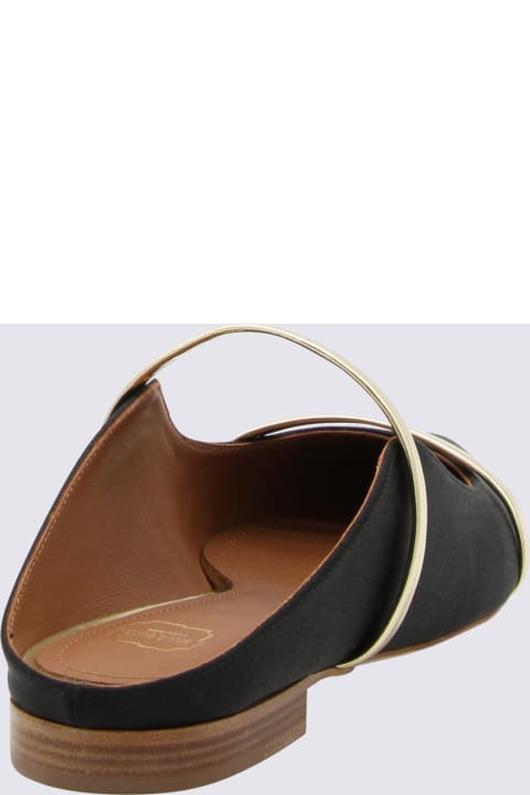 Malone Souliers Flat Shoes for Women Malone Souliers Black Leather Maureen Flats