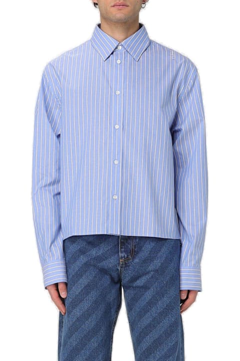 Marni for Men Marni Long-sleeved Striped Shirt