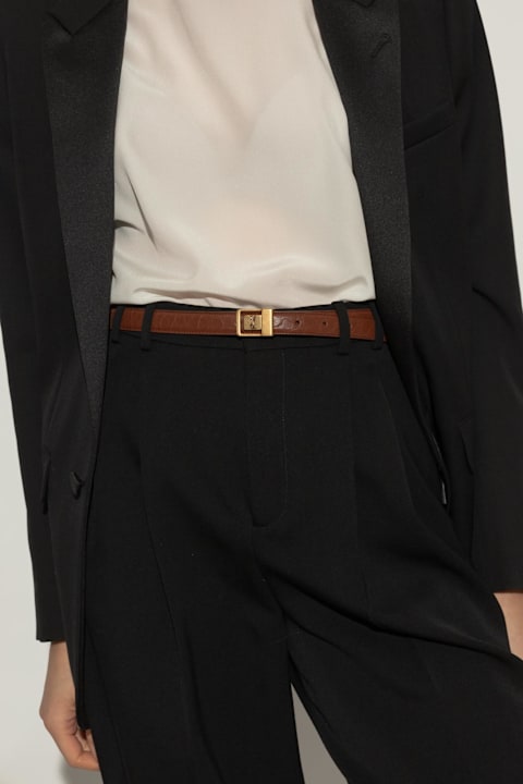 ウィメンズ Saint Laurentのアクセサリー Saint Laurent Saint Laurent Leather Belt