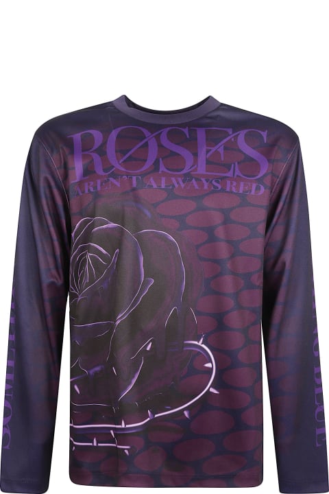 Sweaters for Men Burberry Roses Jumper