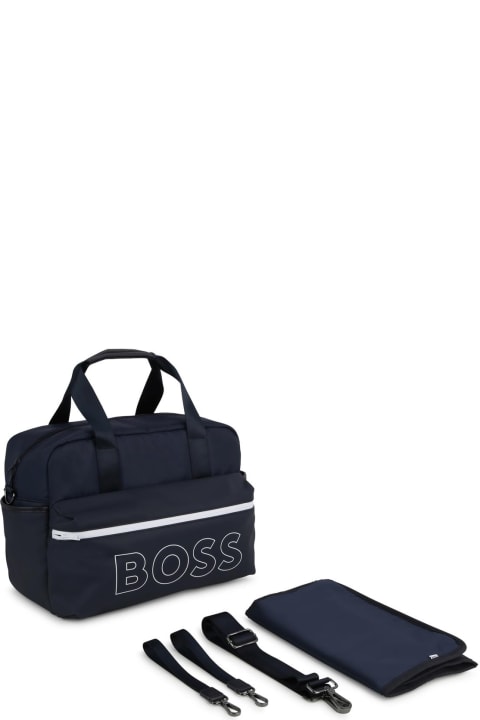 ベビーボーイズ アクセサリー＆ギフト Hugo Boss Changing Bag With Print