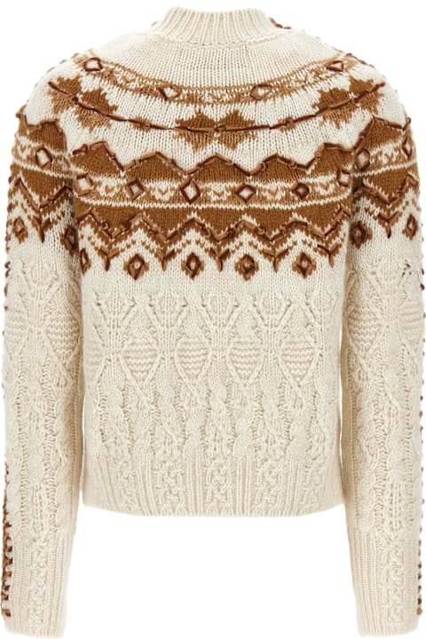 Ermanno Scervino سترات لـ السيدات Ermanno Scervino Jacquard Sweater