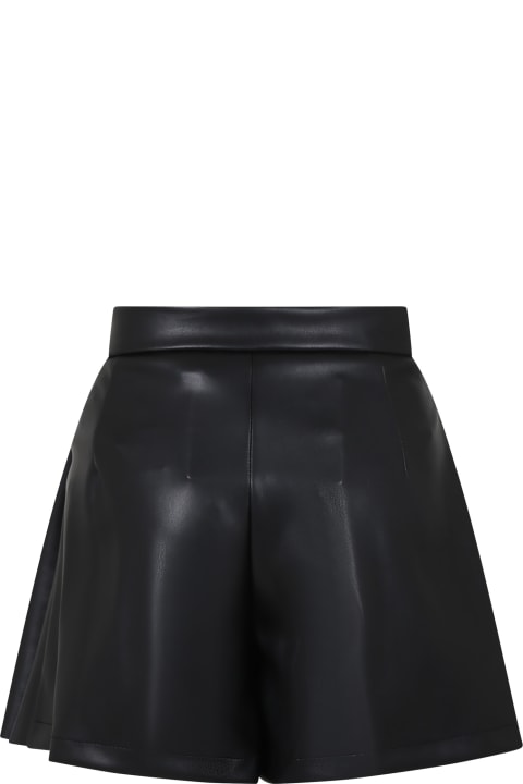 MSGM Bottoms for Girls MSGM Black Shorts For Girl