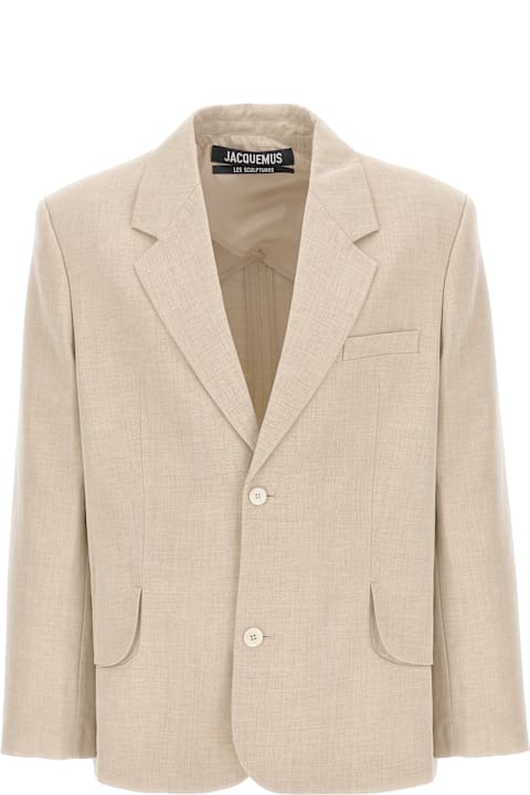 Jacquemus Coats & Jackets for Men Jacquemus 'la Veste Titolo' Blazer