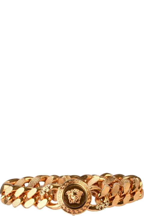 أدوات منزلية Versace 
medusa
 Gold Metal Bracelet
