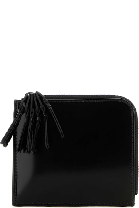 Comme des Garçons Black Leather Card Holder