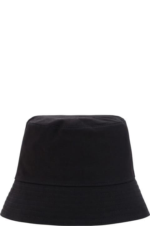 メンズ Alexander McQueenのアクセサリー Alexander McQueen Bucket Hat With Logo