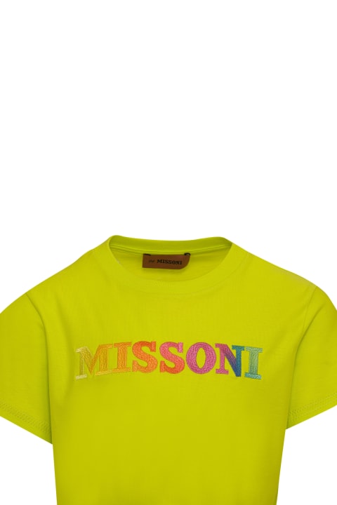 Missoni Kids Topwear for Girls Missoni Kids T-shirt Con Logo
