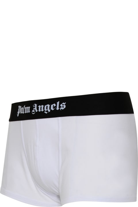 Palm Angels Underwear for Men Palm Angels Black 2 Boxer Set With Logo