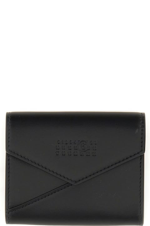 MM6 Maison Margiela محافظ لـ السيدات MM6 Maison Margiela Wallet With Logo