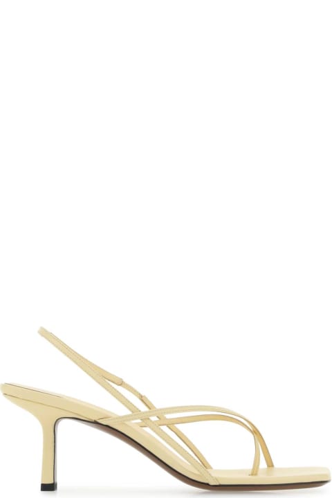 Neous Sandals for Women Neous Cream Leather Shamali Sandals