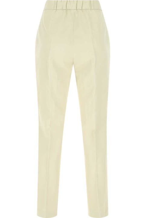 Agnona Pants & Shorts for Women Agnona Ivory Viscose Blend Pant