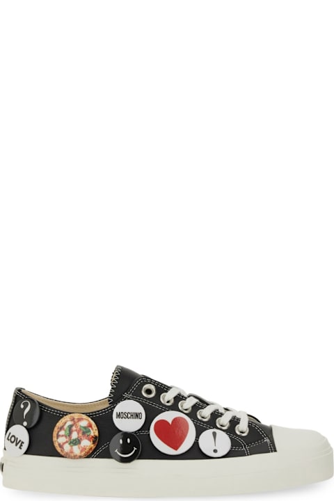 ウィメンズ Moschinoのシューズ Moschino Sneakers With Pins