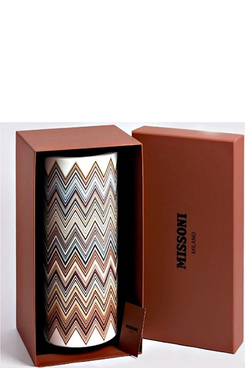 Missoni Home Décor Missoni Vaso Grande Zig Zag Jarris