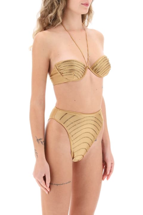 Oseree Swimwear for Women Oseree Bikini Set With Rhinestones