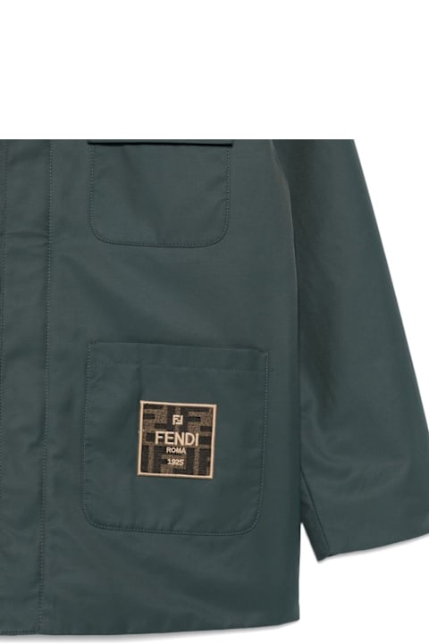 Homeware Fendi Fendi Kids Junior Short Parka Jacket
