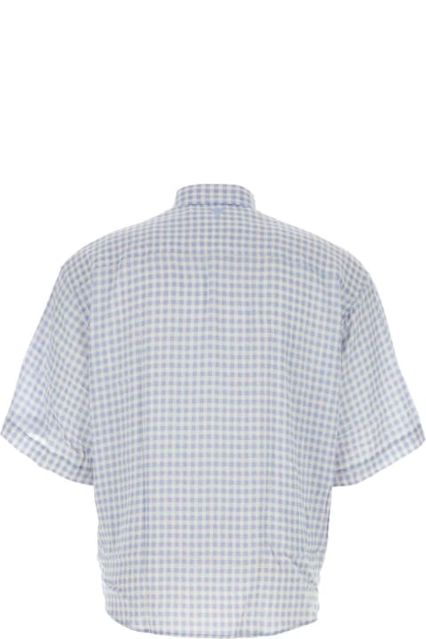 Ami Alexandre Mattiussi Shirts for Men Ami Alexandre Mattiussi Embroidered Viscose Shirt