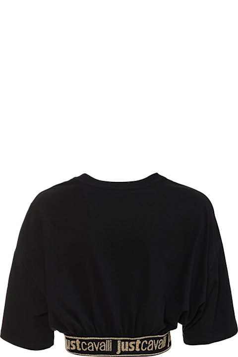 Homeware Just Cavalli Just Cavalli Black Short Sleeves T-shirt
