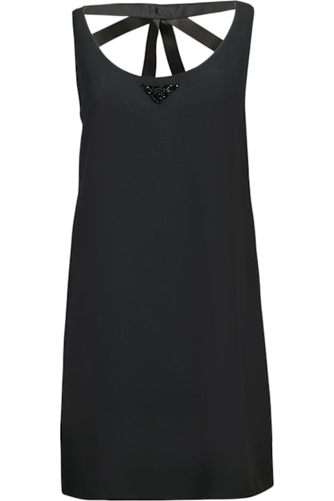 ウィメンズ Pradaのウェア Prada Scoop Neck Slip Dress