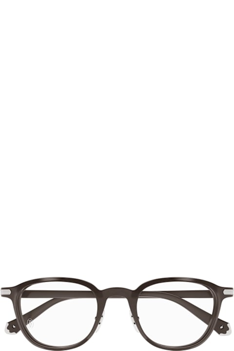 Cartier Eyewear for Kids Cartier Eyewear Cartier Ct0560o Première De Cartier 003 Brown Glasses