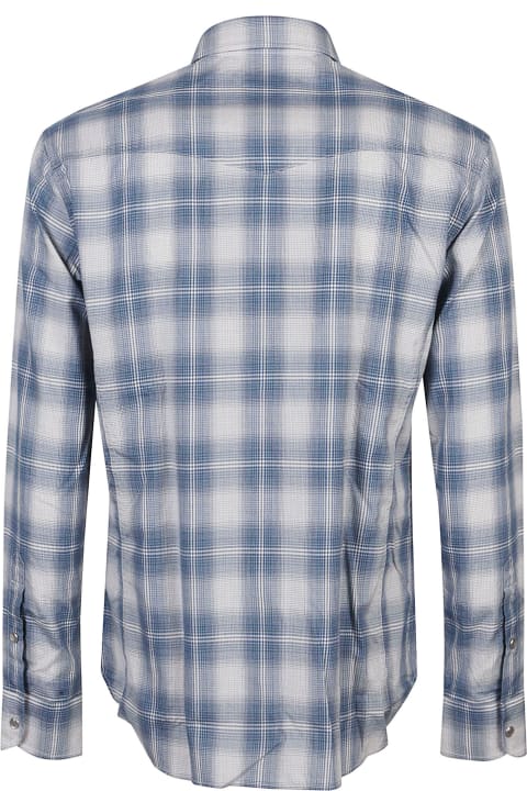 メンズ Tom Fordのシャツ Tom Ford Denim Western Slim Shirt