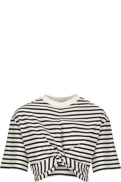 ウィメンズ新着アイテム MSGM Striped T-shirt