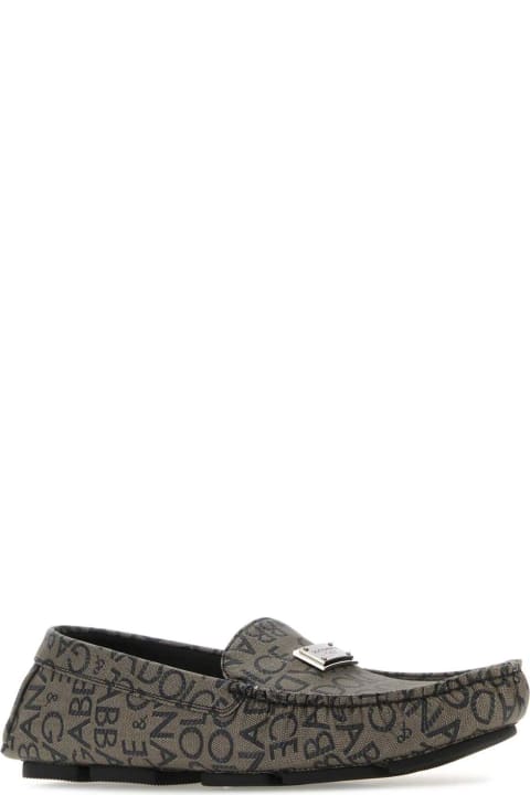 Fashion for Men Dolce & Gabbana Printed Jacquard Loafers