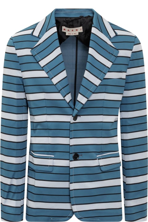 Marni Coats & Jackets for Men Marni Single Breasted Blazer