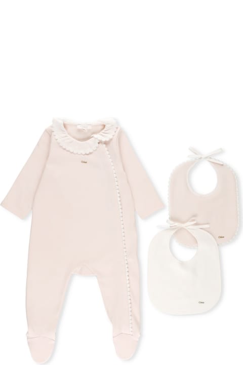 Bodysuits & Sets for Baby Girls Chloé Three Pieces Set