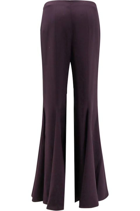 Chloé for Men Chloé Acetate And Silk Trousers With Flared Bottom