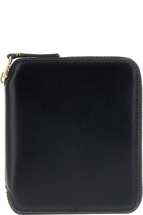 Comme des Garçons Wallet for Women Comme des Garçons Wallet Black Leather Wallet