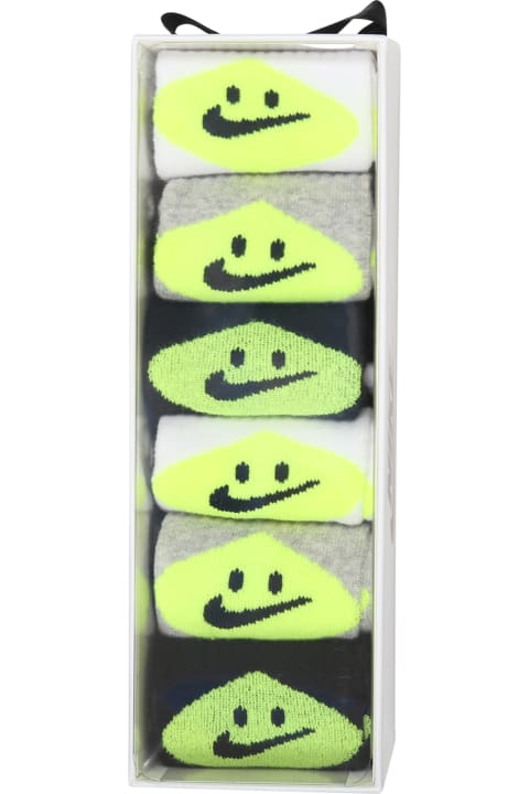 ボーイズ Nikeのアンダーウェア Nike Multicolor Set For Boy With Smiley