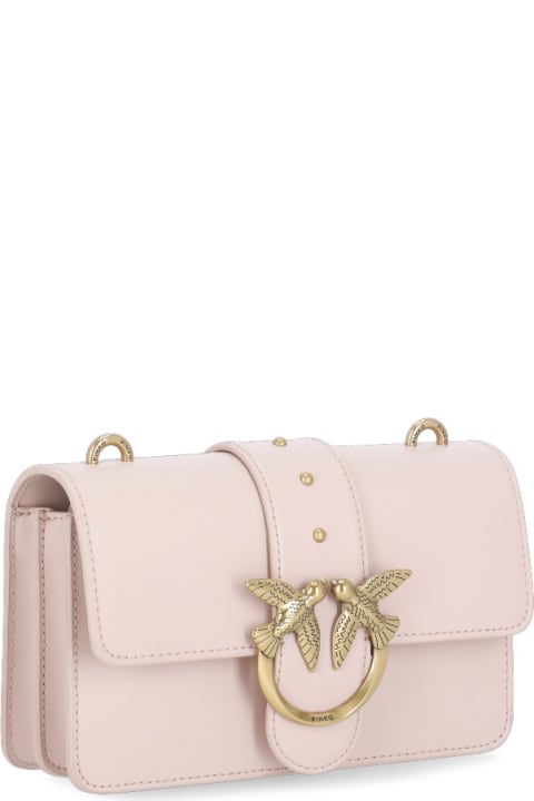 Pinko Shoulder Bags for Women Pinko Love One Mini Shoulder Bag