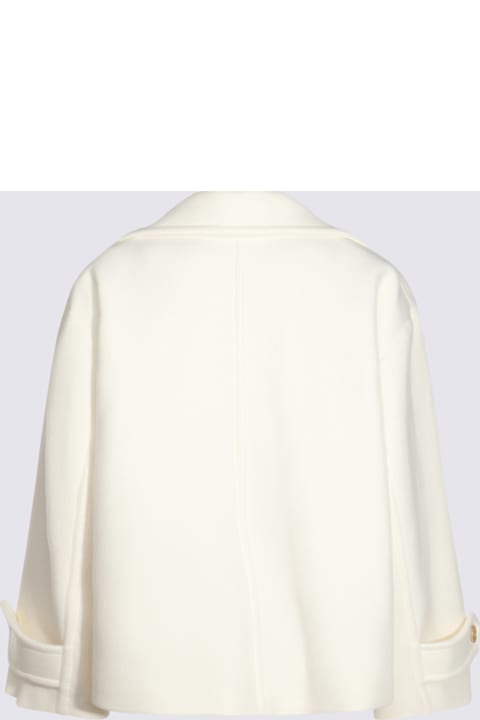 Chloé for Women Chloé White Wool Coat