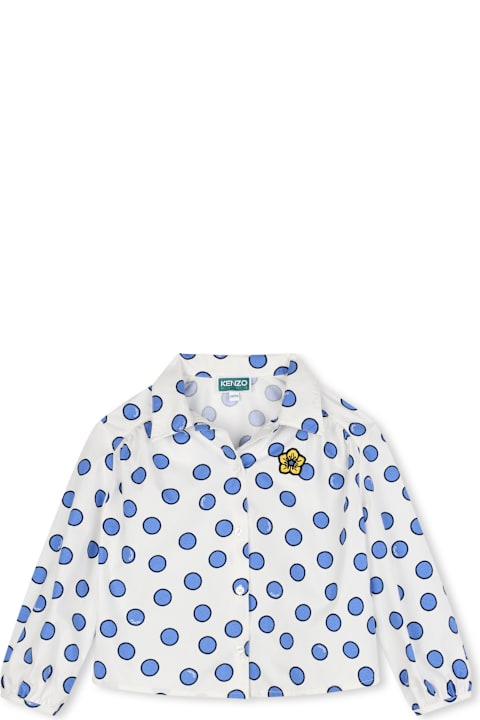 Kenzo Kids Kids Kenzo Kids Polka Dot Blouse