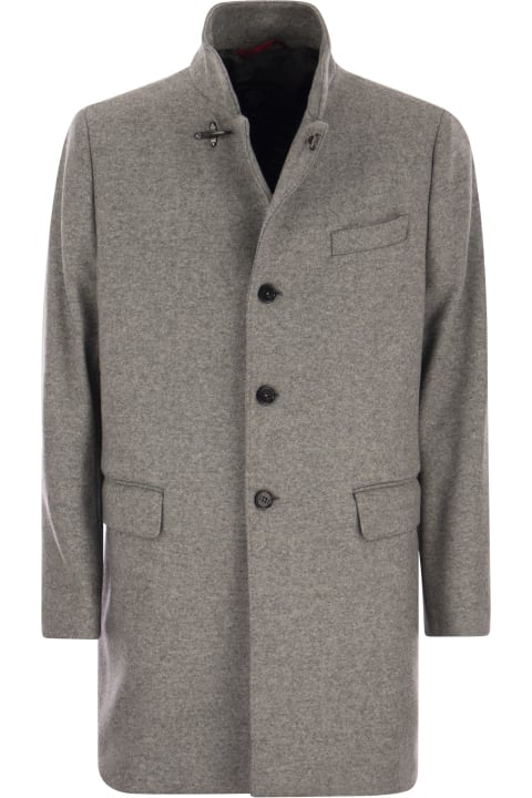 Fay for Men Fay New Duty - Wool-blend Coat