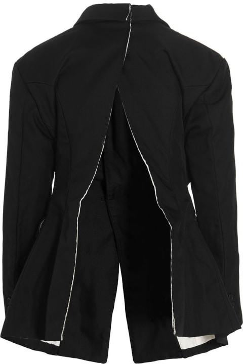 Fashion for Women Comme des Garçons Maxi Split Blazer Jacket