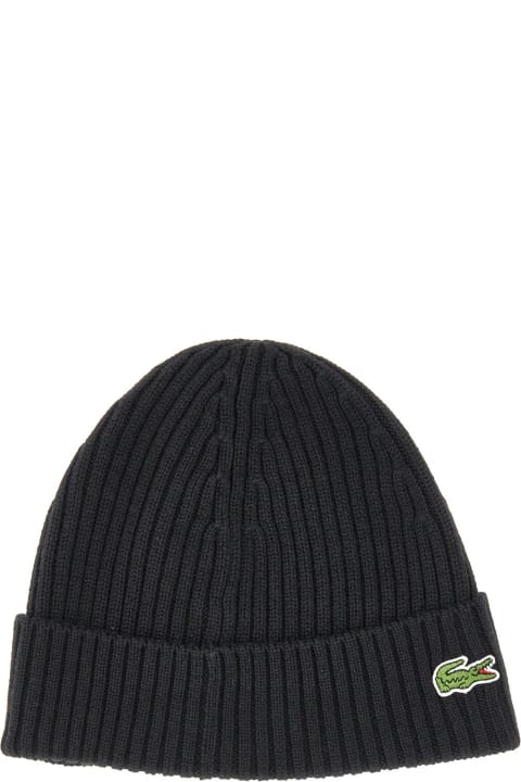 Bonnet noir best sale lacoste homme