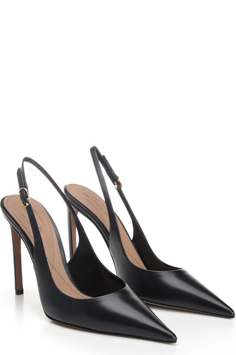 Dolce & Gabbana High-Heeled Shoes for Women Dolce & Gabbana Leather Slingbacks