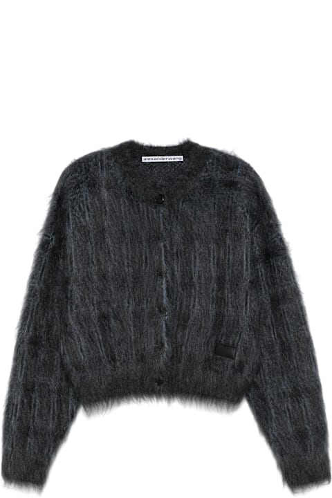 ウィメンズ Alexander Wangのニットウェア Alexander Wang Cardigan In Plaid