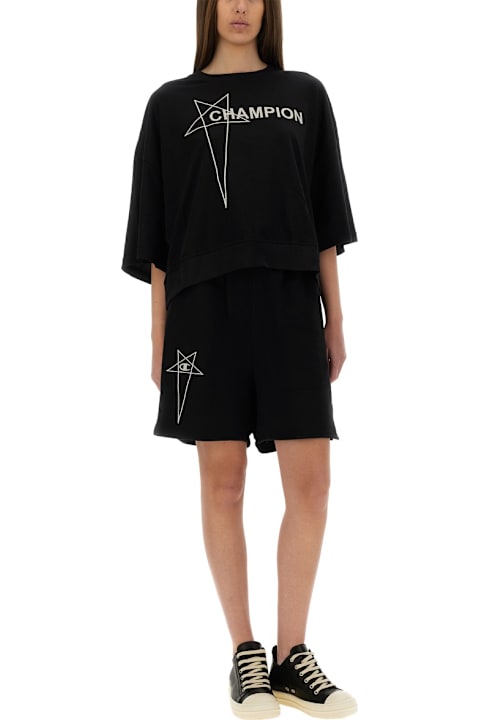 Rick Owens x Champion for Women Rick Owens x Champion Cotton Shorts