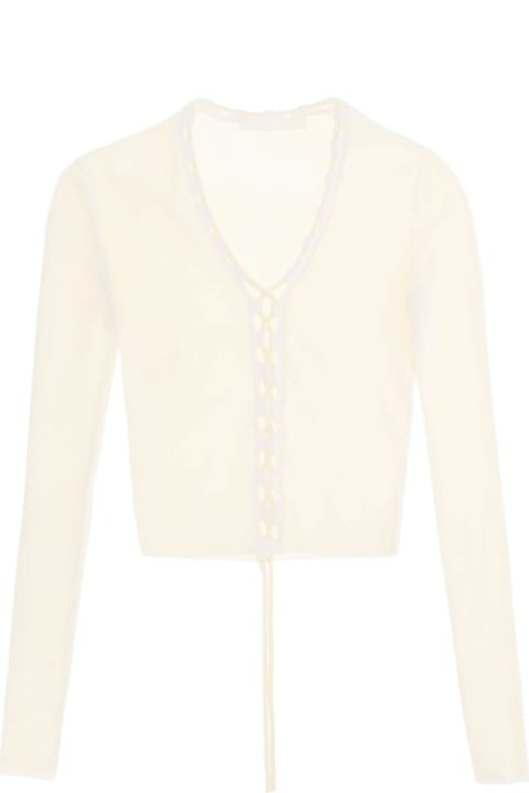 Dion Lee Sweaters for Women Dion Lee Lace-up Cardigan