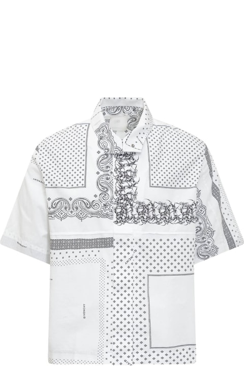 Givenchy Sale for Men Givenchy Printed Cotton Shirt