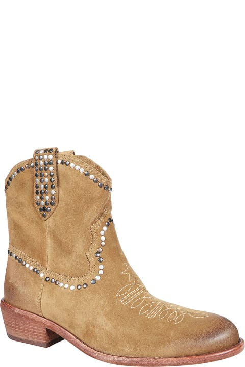 Fashion for Women Ash Gipsy Texan Ankle Boots