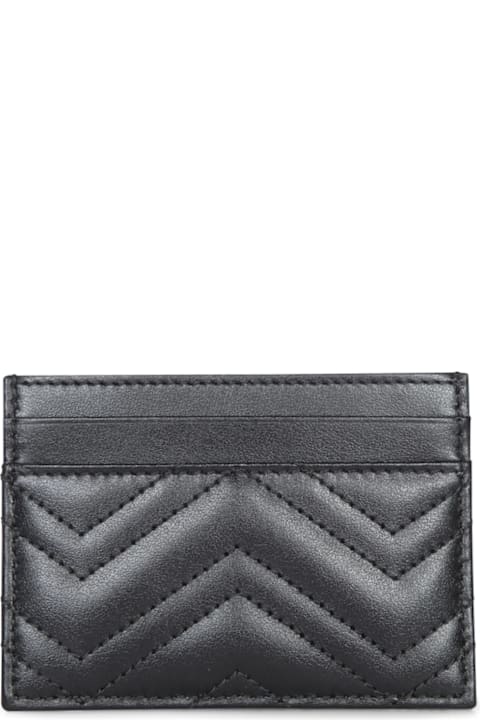 Gucci Wallets for Women Gucci Marmont Black Cardholder