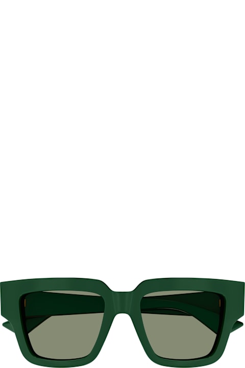 Homeware Bottega Veneta Eyewear Bv1276s-003 - Green Sunglasses