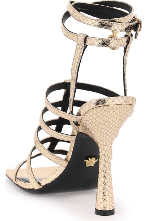 Versace Lycia Structure Sandals | italist